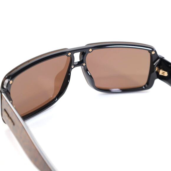 Jimmy Choo Morris Womens Rectangle Sunglasses - Brown/Brown - NWT - Picture 7 of 9